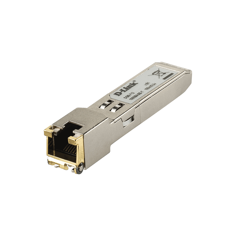 D-Link DGS-712 Compatible 1000BASE-T SFP RJ-45 Copper Transceiver Module